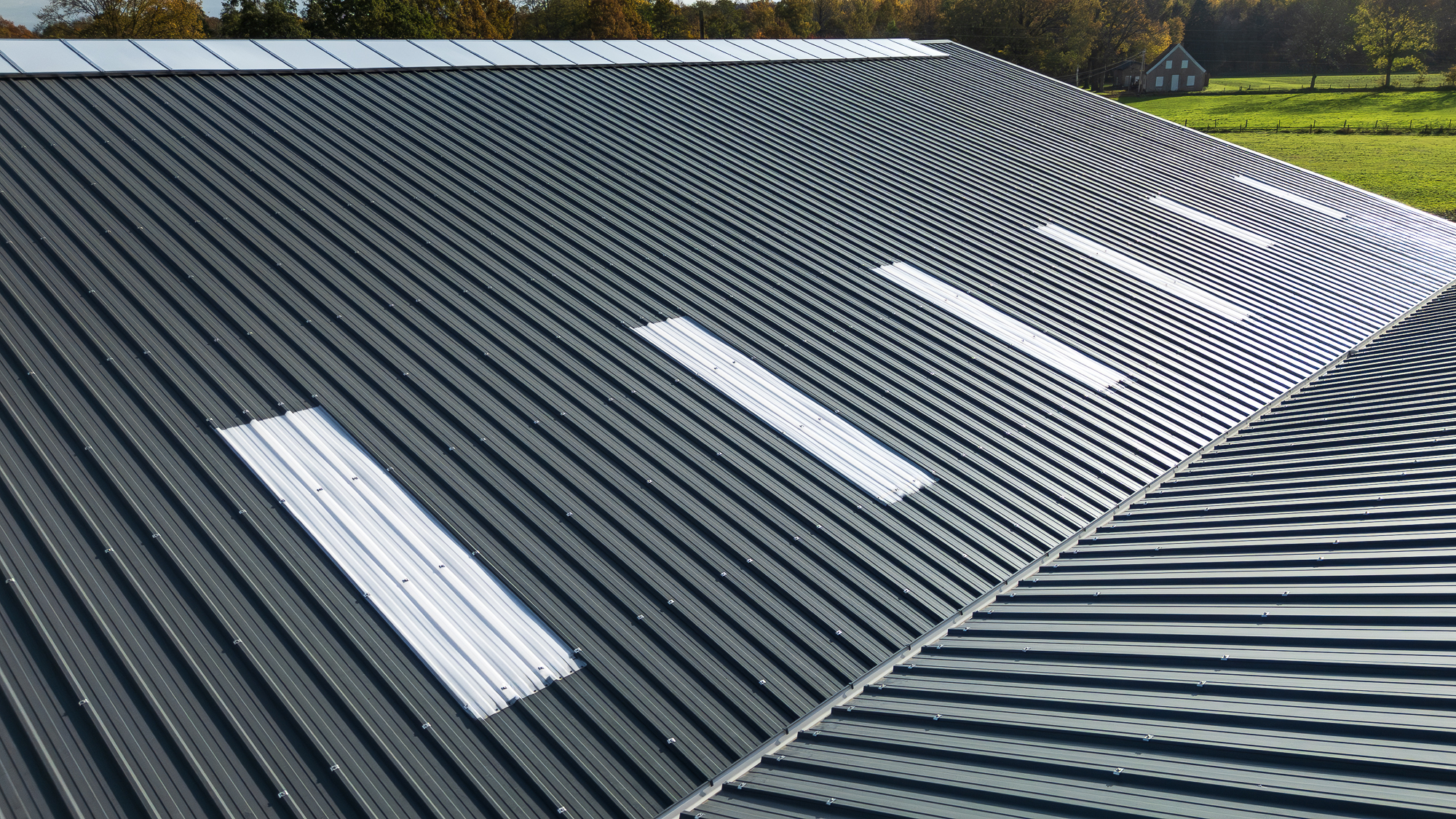 Natuurlijk daglicht in manege dankzij SAB-Vista PC lichtdoorlatende dakpanelen